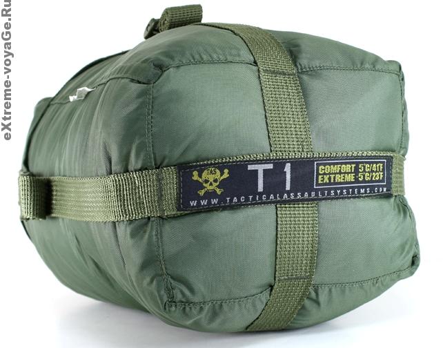 Тактический армейский туристический спальный мешок T-1