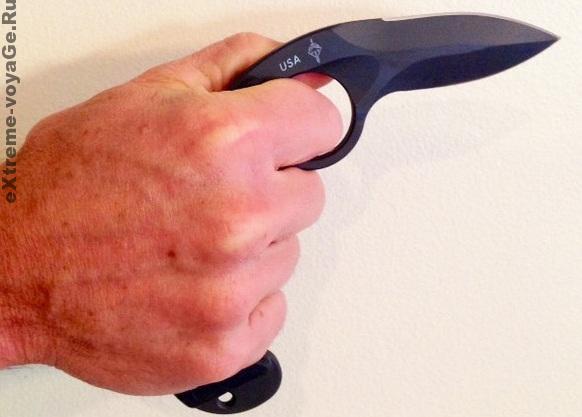 Нож спецназа с пистолетной ручкой для ножевого боя The Colonel
