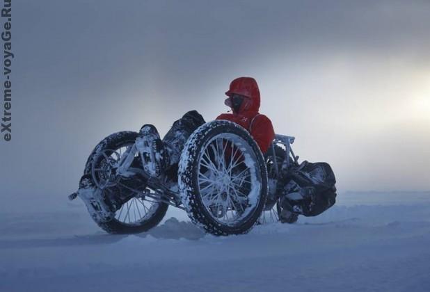 Экстремальные путешествия: на велотрайке - к Южному полюсу