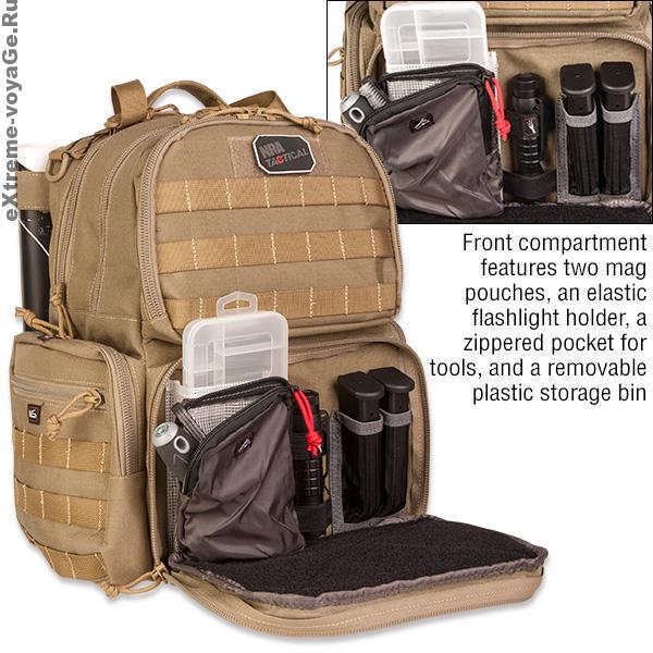 NRA Pistol Backpack: боеприпасы