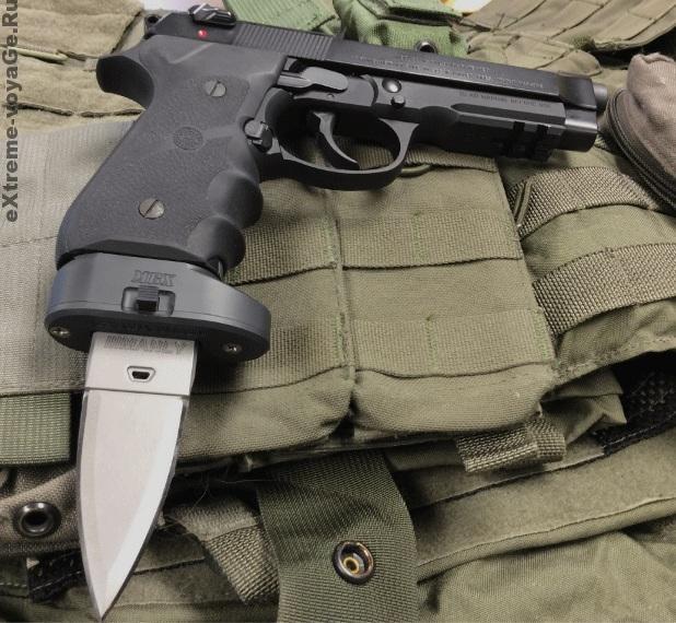 Оружие выживания: штык-нож для пистолета Manly Bayonet