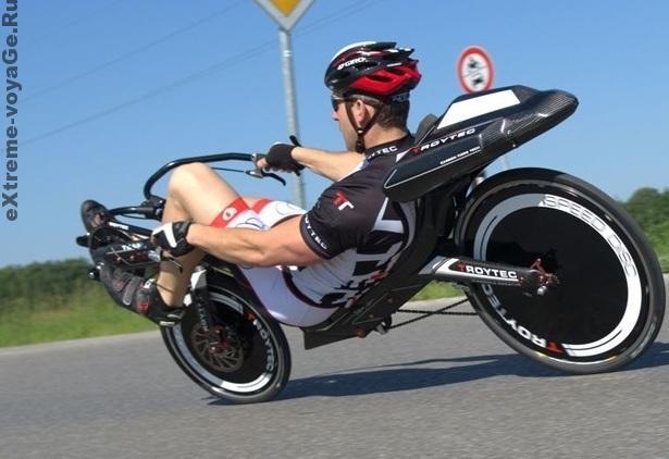 Гоночный велосипед-внедорожник TroyTec: 102 км-ч на спуске