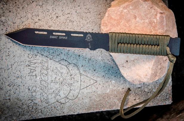 Тактический нож-танто для спецназа с паракордом SWAT Spike