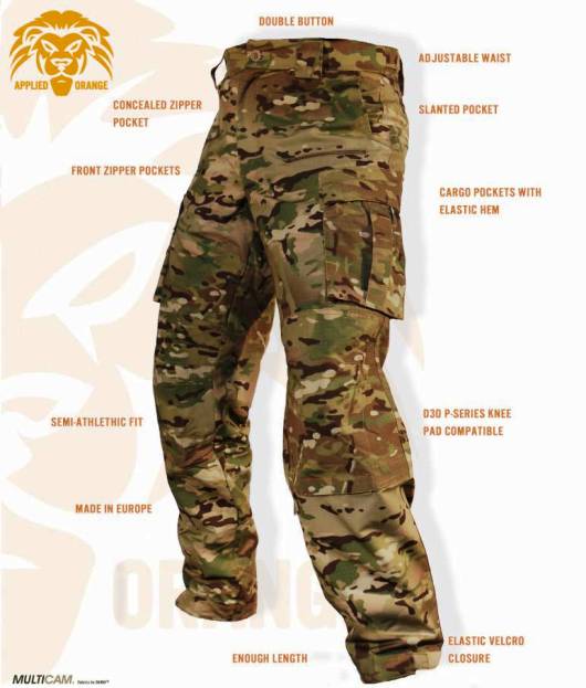 Армейские полевые брюки 2014 года FDD Gen1 Multicam