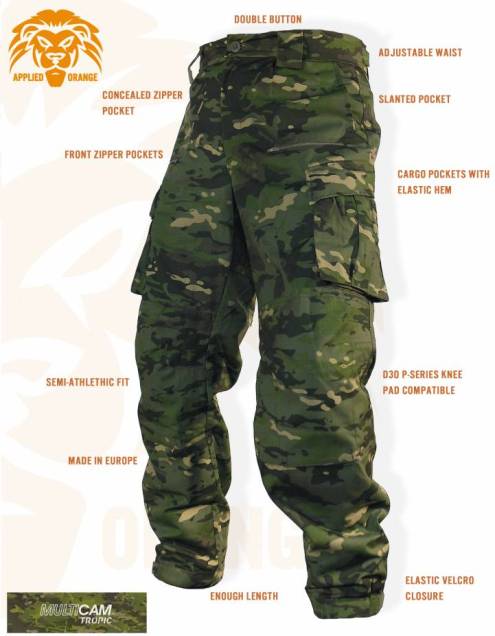 Военно - полевые брюки FDD Gen1 Multicam Tropical