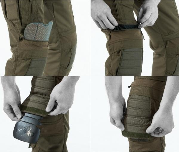 Защитные наколенники knee protection system в экипировке UF PRO