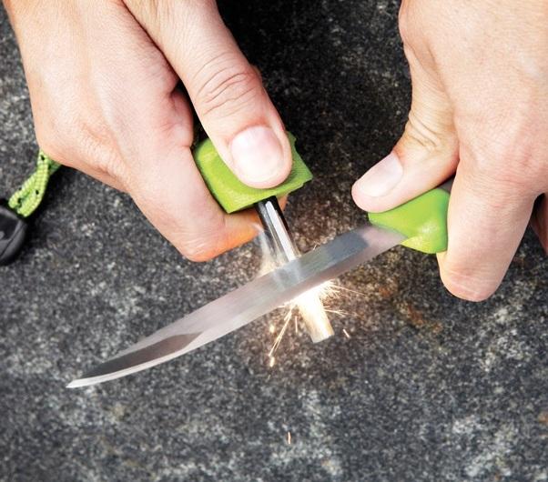 Нож выживания Swedish FireKnife со стержнем FireStarter 
