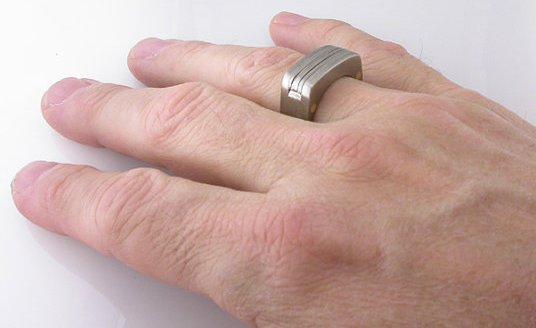 Мужское кольцо - мультитул на пальце руки