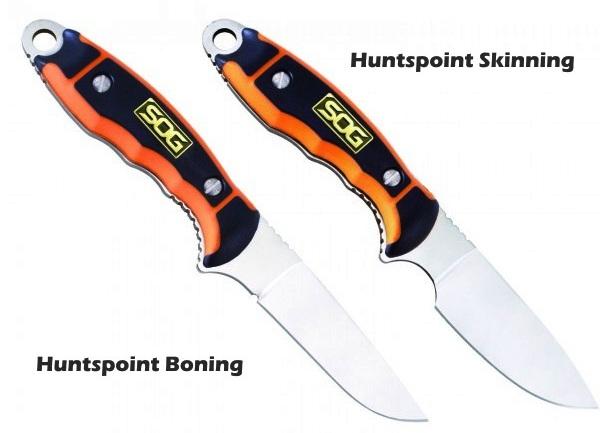 Внешний вид ножей для охоты SOG Huntspoint 2015 года