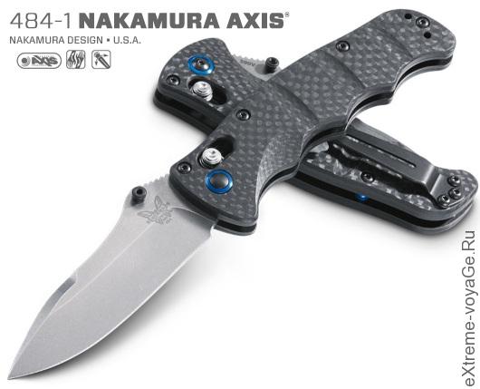 Складной нож для EDC набора Benchmade 484-1 Nakamura