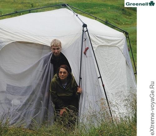 Тент-шатер для кемпинга и авто экспедиций Greenell Taerk