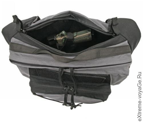 Наплечная сумка со скрытой кобурой Concealed Carry