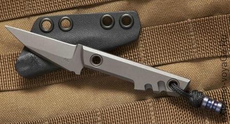 Amsler Knives Mini Slik Pikal Knife Titanium
