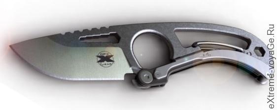 Шкуросъемный нож с фиксированным лезвием DPx HIT Skinner 