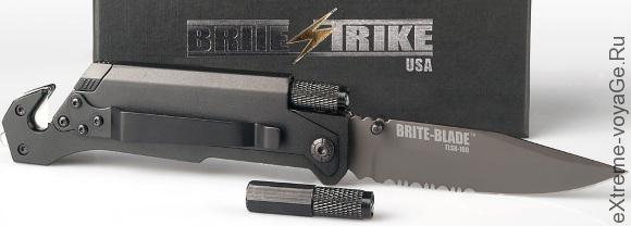 Brite Strike Blade Tactical Lighted Survival Knife