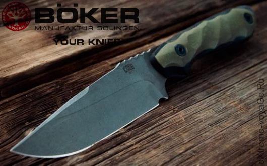 Походно-охотничий нож Plus Oscar Mike от Böker