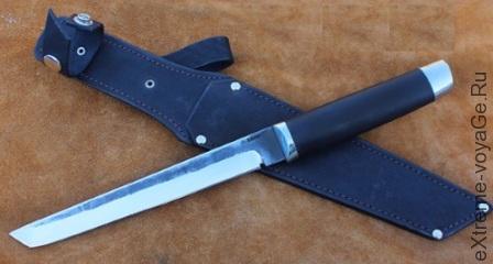 Нож АТАКА Танто с клинком длиной 21-22 см