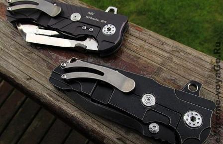 Раскладные ножи для ножевого боя от Andre De Villiers