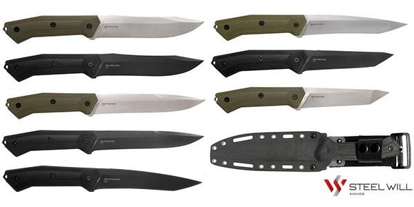 Серия ножей Steel Will Knives Sentence