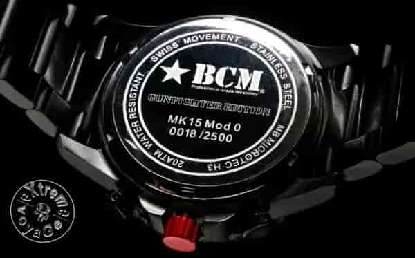 Гравировка в часах BCM MK15 Time Piece