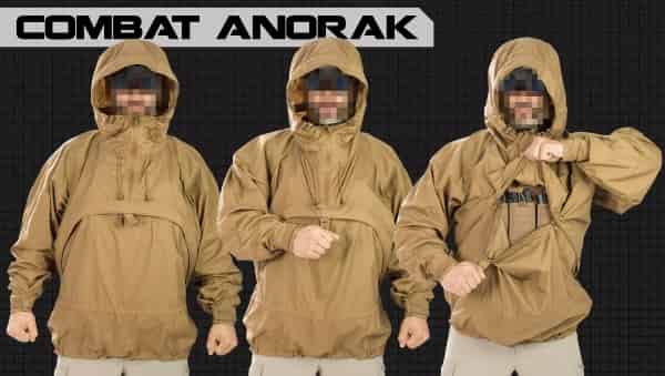 Combat Anorak оснащается специальным «оперативным» шнурком